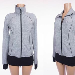 Lululemon Nice Asana 12 heathered herringbone